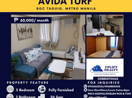 3 Bedroom Apartment for rent in Uptown Mall - Uptown Bonifacio, Makati City, Makati City