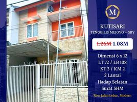 3 Habitación Casa en venta en Tenggilis Mejoyo, East Jawa, Tenggilis Mejoyo