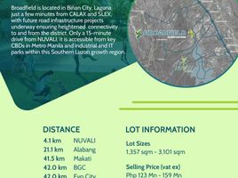  Terreno (Parcela) en venta en Binan City, Calabarzon, Binan City, Laguna