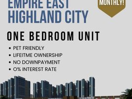 Appartement 1 chambre à vendre à Pasig City, Metro Manila, Pasig City, Eastern District