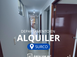 3 Habitación Departamento en alquiler en University of Piura (Lima campus), Miraflores, Santiago de Surco