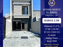 4 Bedroom House for sale in Sukolilo, East Jawa, Sukolilo