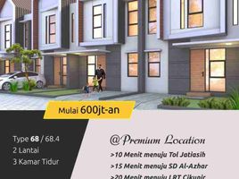 3 Kamar Vila for sale in Bekasi, West Jawa, Bekasi Timur, Bekasi