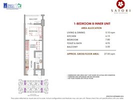 1 Bedroom Condo for sale at Satori Residences, Pasig City