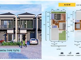 3 Bedroom House for sale in Waru, Sidoarjo, Waru