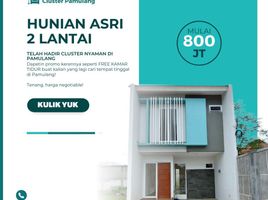 2 Kamar Rumah for sale in Sawangan, West Jawa, Sawangan