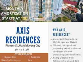 Studio Condo for sale in Mandaluyong City, Eastern District, Mandaluyong City