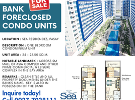 1 Bedroom Apartment for sale in SM Mall of Asia, Pasay City, Pasay City