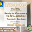 2 Bedroom Apartment for rent at Little Baguio Terraces, San Juan City