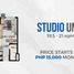 Estudio Apartamento en venta en Quezon City, Metro Manila, Quezon City, Eastern District, Metro Manila, Filipinas