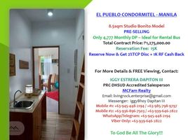 Studio Apartment for sale in Sampaloc, Metro Manila, Sampaloc, Manila