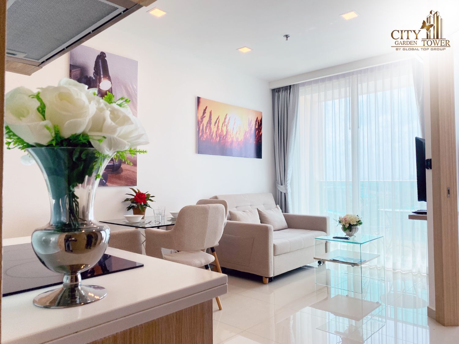 1 Bedroom Apartment For Rent At City Garden Tower