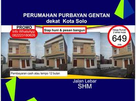 3 Bedroom Villa for sale in Surakarta, Jawa Tengah, Laweyan, Surakarta