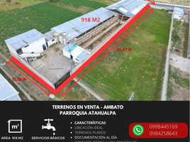  Land for sale in Tungurahua, Atahualpa Chisalata, Ambato, Tungurahua