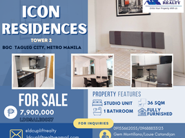 1 chambre Condominium à vendre à The Icon Residences., Makati City