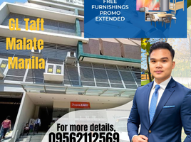 Studio Condominium for sale in Pedro Gil LRT-1, Ermita, Paco