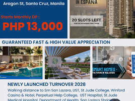 Studio Apartment for sale in Recto LRT-2, Santa Cruz, Sampaloc