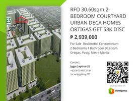 2 Schlafzimmer Wohnung zu verkaufen in Pasig City, Metro Manila, Pasig City