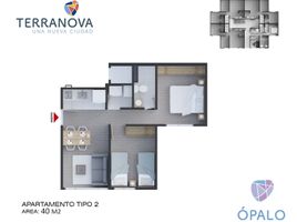 2 Habitación Apartamento en venta en Terranova Opalo, Tunja