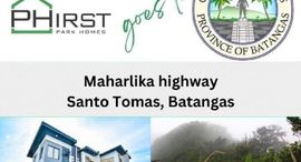 Available Units at PHirst Park Homes Sto. Tomas