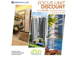 Studio Condo for sale at Axis Residences, Mandaluyong City